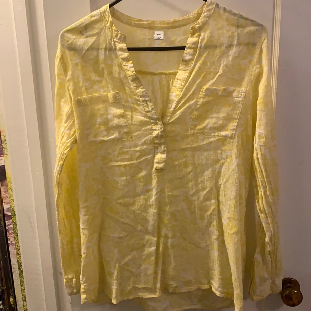 Yellow tunic